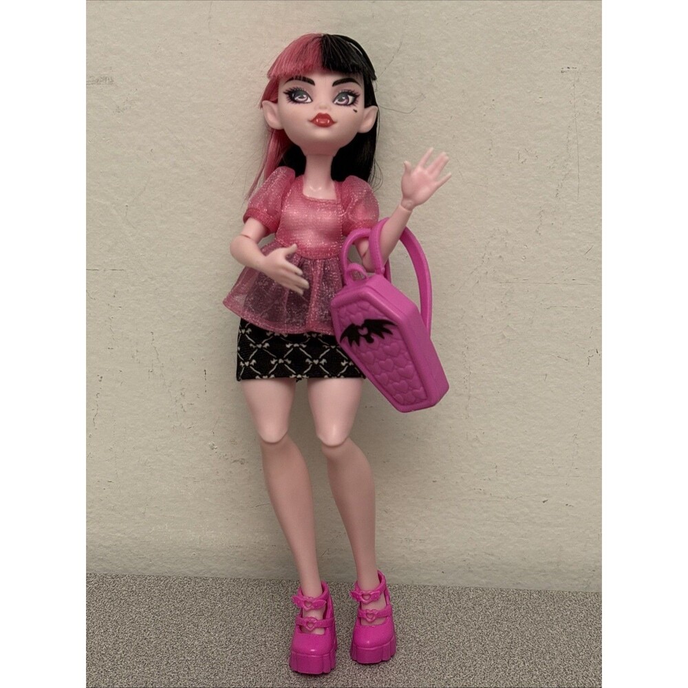 Monster High Draculaura Ghouls Day Out Incomplete, Shoes, Bag